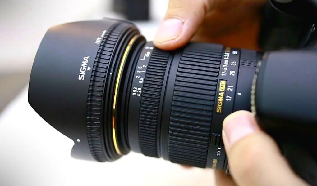 SIGMA 17-50 F2.8 EX DC OS HSM (FOR CANON/NIKON) - HÀNG CŨ